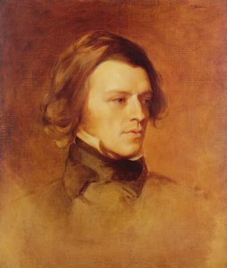 Portret van Alfred Lord Tennyson (1809-92) c.1840